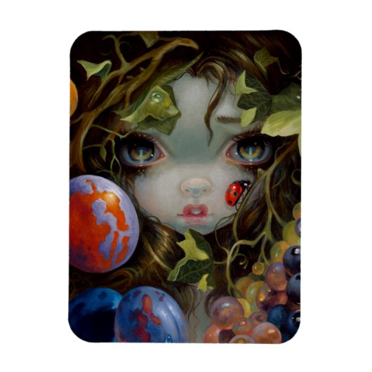 "Stilleven VIII: Lieveheersbeestje" Flex Magnet (Vertikal)