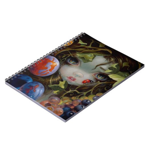 "Stilleven VIII: Lieveheersbeestje" Notizbuch Notizblock (Linke Seite)