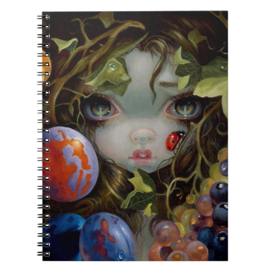 "Stilleven VIII: Lieveheersbeestje" Notizbuch Notizblock (Vorderseite)