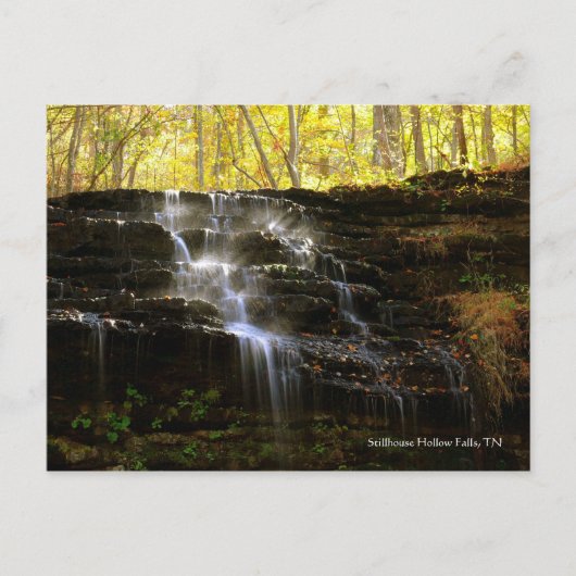 Stillhouse Höhlen-Fall-Postkarte Postkarte (Vorderseite)