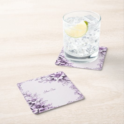 Stillila Blumen Papier Untersetzer (Vor Ort)