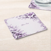 Stillila Blumen Papier Untersetzer (angewinkelt)