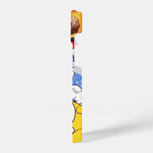 Stillistische Telefonabdeckung iPhone Hülle (Linke Seite)