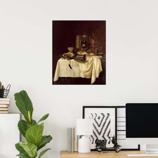 Stillleben, 1638 poster (Heimbüro)