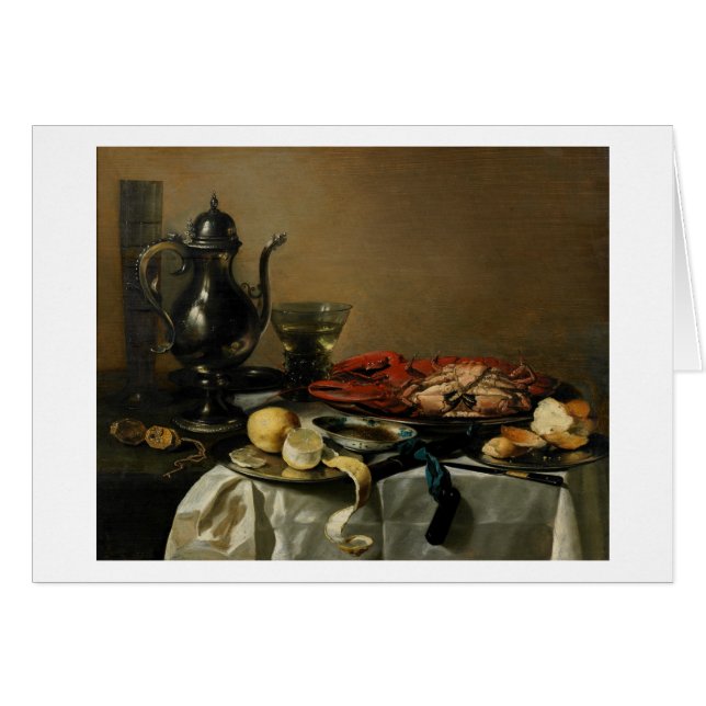 Stillleben, 1643 (Öl auf Platte) (Vorderseite (Horizontal))