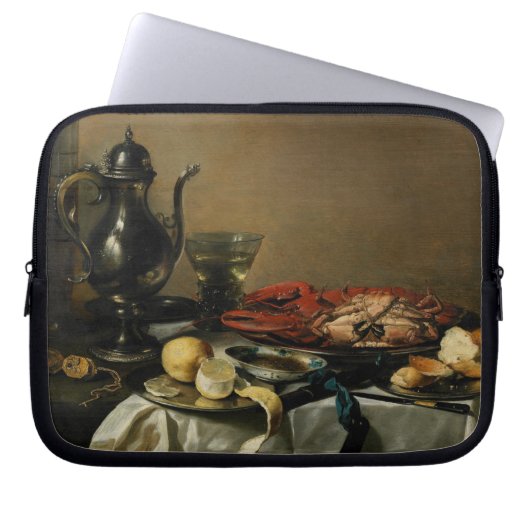 Stillleben, 1643 (Öl auf Platte) Laptopschutzhülle (Vorderseite)