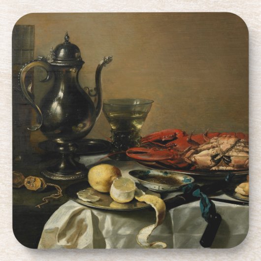 Stillleben, 1643 (Öl auf Platte) Untersetzer (Vorderseite)