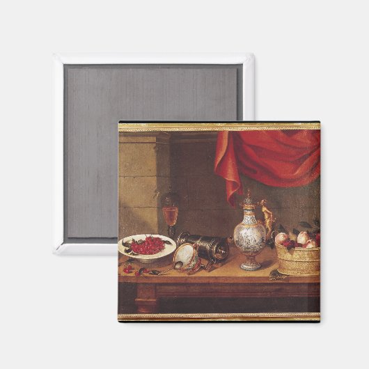 Stillleben, 1653 magnet (Vorderseite/Rückseite)