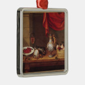 Stillleben, 1653 ornament aus metall (Rechts)
