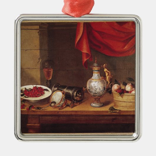 Stillleben, 1653 ornament aus metall (Vorne)