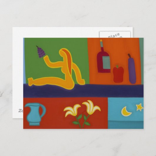 Stillleben 2008 postkarte (Vorne/Hinten)