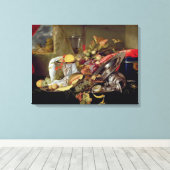 Stillleben 2 leinwanddruck (Insitu (Holzboden))