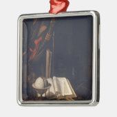 Stillleben 2 ornament aus metall (Links)