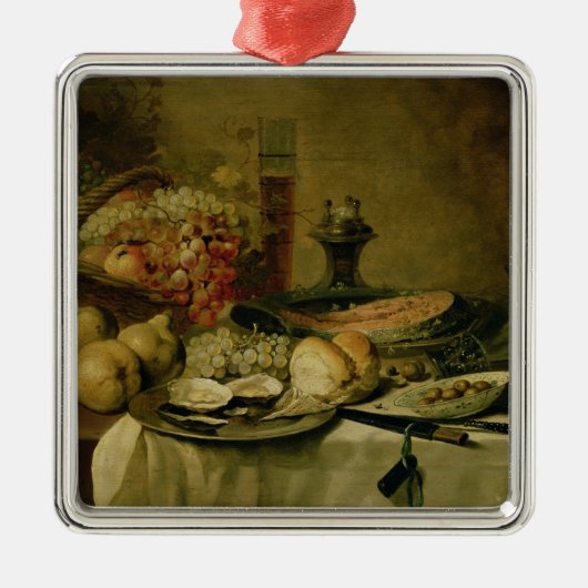 Stillleben 2 silbernes ornament (Vorne)