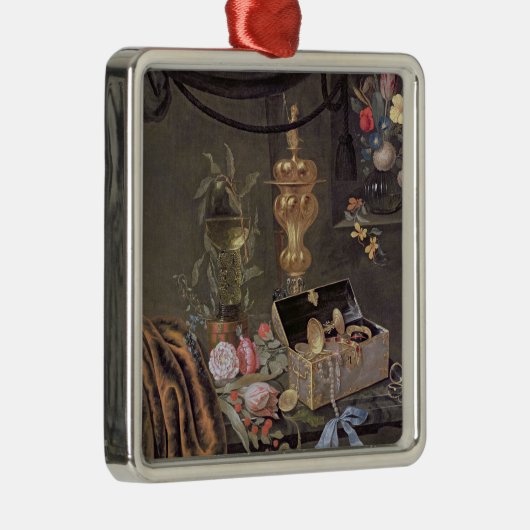 Stillleben 2 silbernes ornament (Rechts)