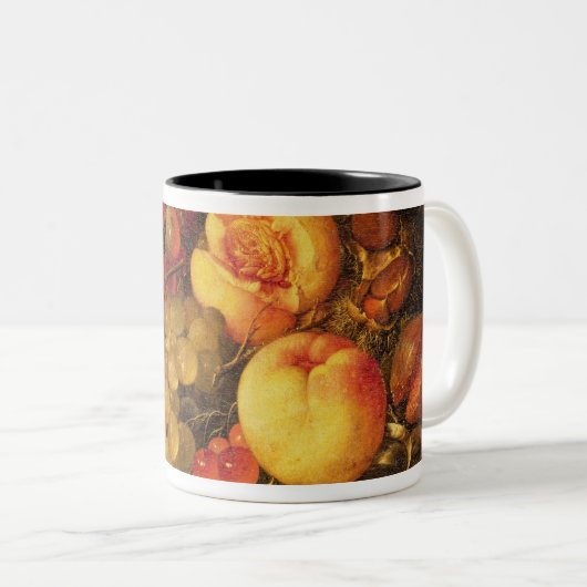 Stillleben 2 zweifarbige tasse (VorderseiteRechts)