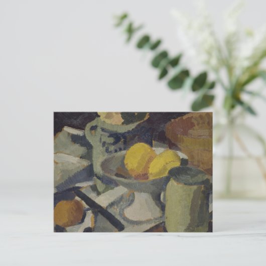 Stillleben 3 postkarte (Stehend Vorderseite)