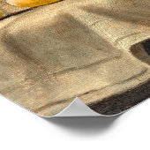 Stillleben, Äpfel, Trauben, Barton Stone Hays Poster (Ecke)