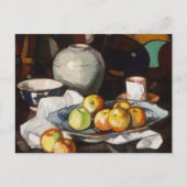Stillleben, Äpfel und Jar | Samuel John Peploe Postkarte (Vorderseite)