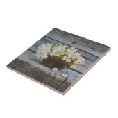 Stillleben Apfelblüte – Original-Fine-Art-Druck Fliese (Seite)