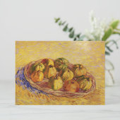 Stillleben, Äpfelkörbe von Vincent van Gogh (Stehend Vorderseite)