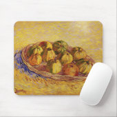 Stillleben, Äpfelkörbe von Vincent van Gogh Mousepad (Mit Mouse)