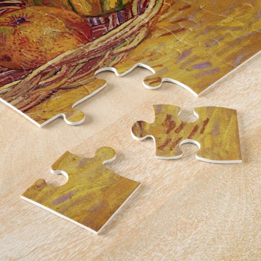 Stillleben, Äpfelkörbe von Vincent van Gogh Puzzle (Seite)