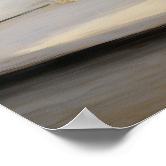 Stillleben-Arrangement auf der Fensterbank Poster (Ecke)