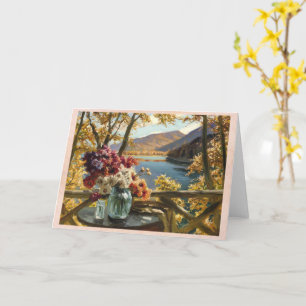 Stillleben auf einer Terrasse, Constantin Westchil Karte