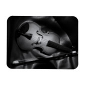 Stillleben b&W-Bild einer Geige Magnet (Horizontal)