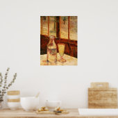 Stillleben bei Absinthe von Vincent van Gogh Poster (Küche)