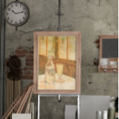 Stillleben bei Absinthe von Vincent van Gogh Poster