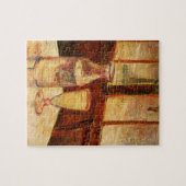 Stillleben bei Absinthe von Vincent van Gogh Puzzle (Horizontal)