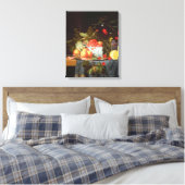 Stillleben bei Obst Leinwanddruck (Insitu (Schlafzimmer))