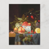 Stillleben bei Obst Postkarte