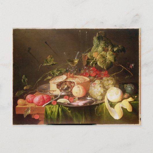 Stillleben bei Obst Postkarte (Vorderseite)