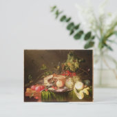 Stillleben bei Obst Postkarte (Stehend Vorderseite)