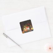 Stillleben bei Obst Quadratischer Aufkleber (Umschlag)