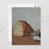 Stillleben Bier und Radieschen - Albert Anker Postkarte (Vorne/Hinten)