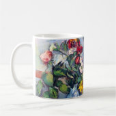 Stillleben Blume in einer Vase von Paul Cezanne Kaffeetasse (Links)