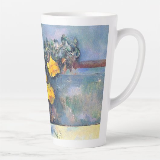 Stillleben Blume in einer Vase von Paul Cezanne Milchtasse (Rechts)