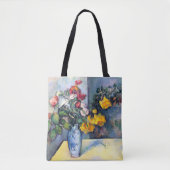 Stillleben Blume in einer Vase von Paul Cezanne Tasche (Vorderseite)