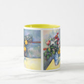 Stillleben Blume in einer Vase von Paul Cezanne Tasse (Zentrum)