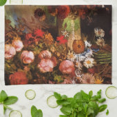 Stillleben Blume in einer Vase von Vincent van Gog Geschirrtuch (Gefaltet)