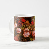 Stillleben Blume in einer Vase von Vincent van Gog Kaffeetasse (Vorderseite Links)