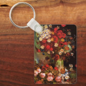 Stillleben Blume in einer Vase von Vincent van Gog Schlüsselanhänger (Vorderseite)