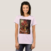 Stillleben Blume in einer Vase von Vincent van Gog T-Shirt (Vorne ganz)
