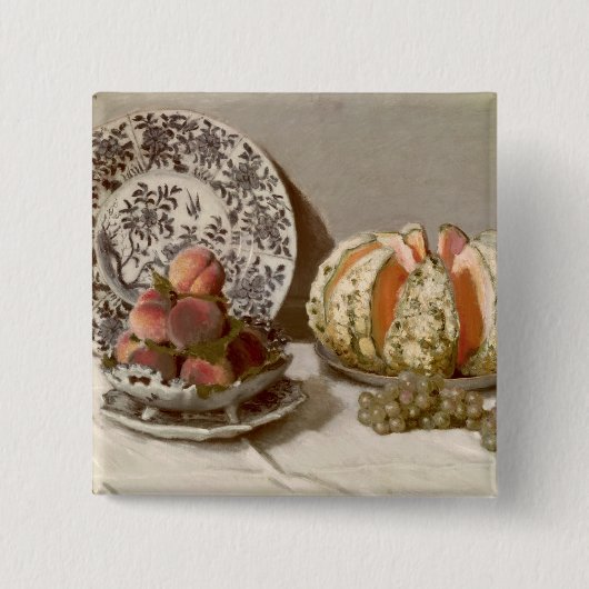 Stillleben Claude Monets |, 1872 Button (Vorderseite)