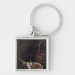 Stillleben Claude Monets mit einem Fasan, c.1861 Schlüsselanhänger
