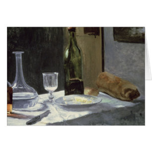 Stillleben Claude Monets mit Flaschen